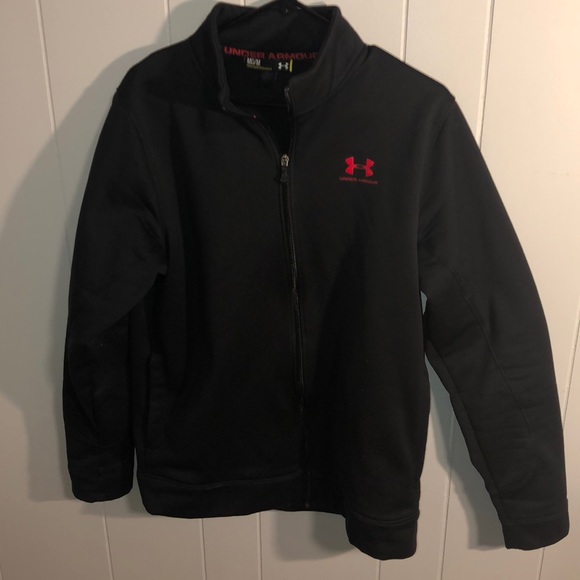 Under Armour Other - Under armor fleece lined zip up jacket size M